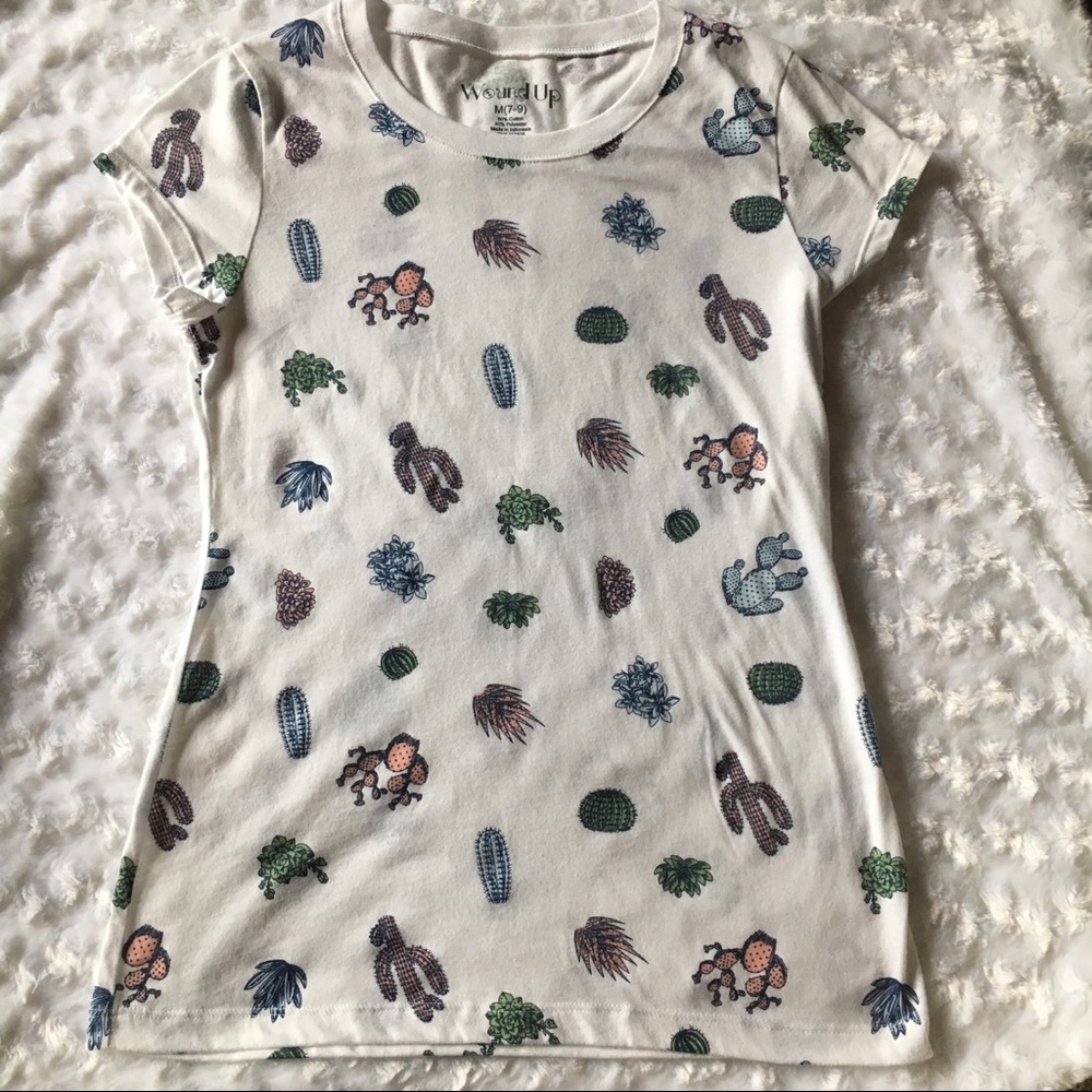 White Cactus Tshirt